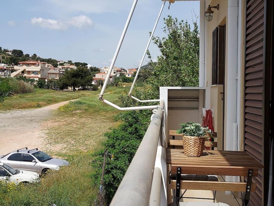 Ippokampos Seaside Artemida Apartment Bagian luar foto
